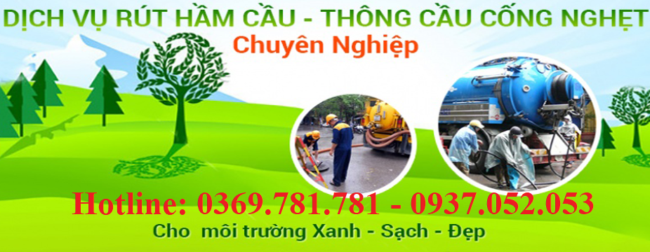 thông cống nghẹt huyện Tây Sơn