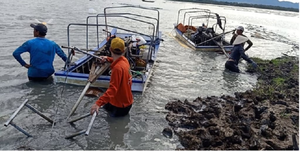 hút bùn ao hồ tại Gia Lai