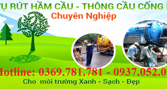 thông cống nghẹt huyện Hòa Vang