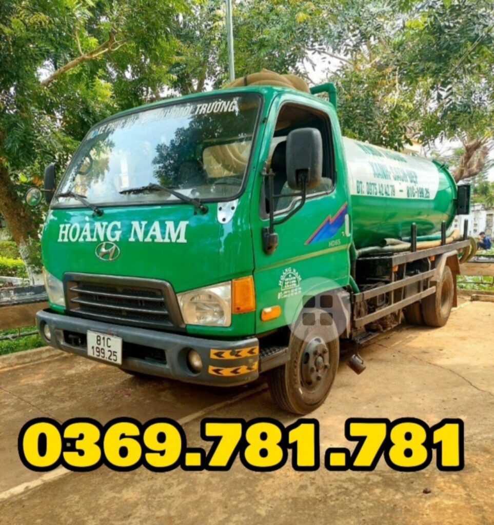 Hút hầm cầu Krông Ana Đăk Lăk