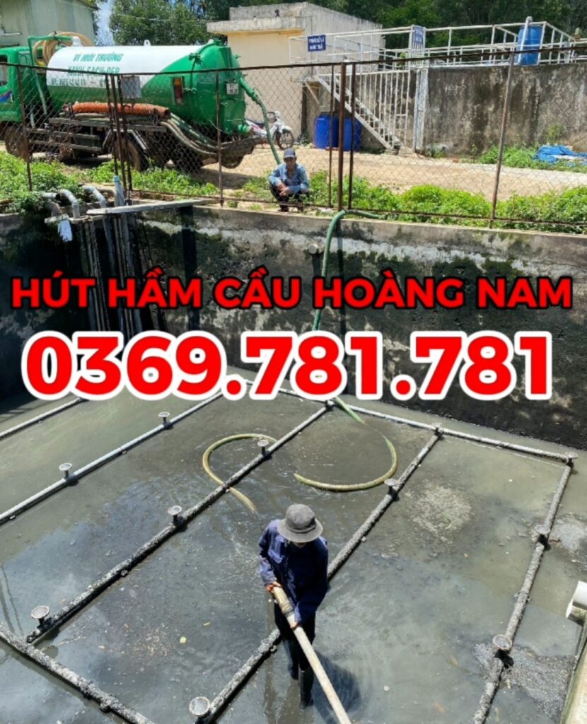 Hút hầm cầu tại huyện Ea Hleo